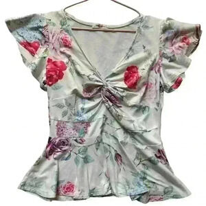 Y2K Floral Cami